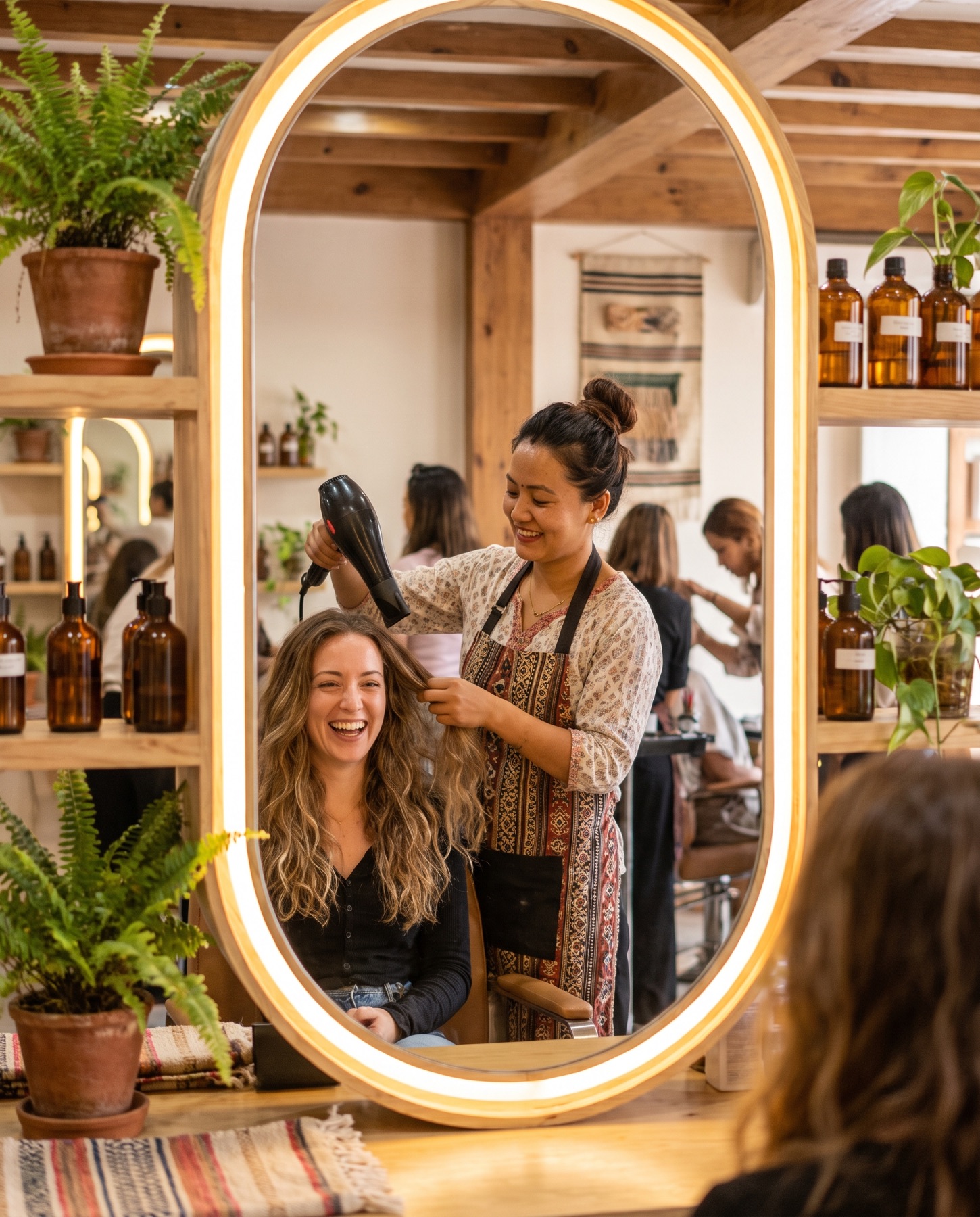 Beauty parlours, salons, spas and makeup artists