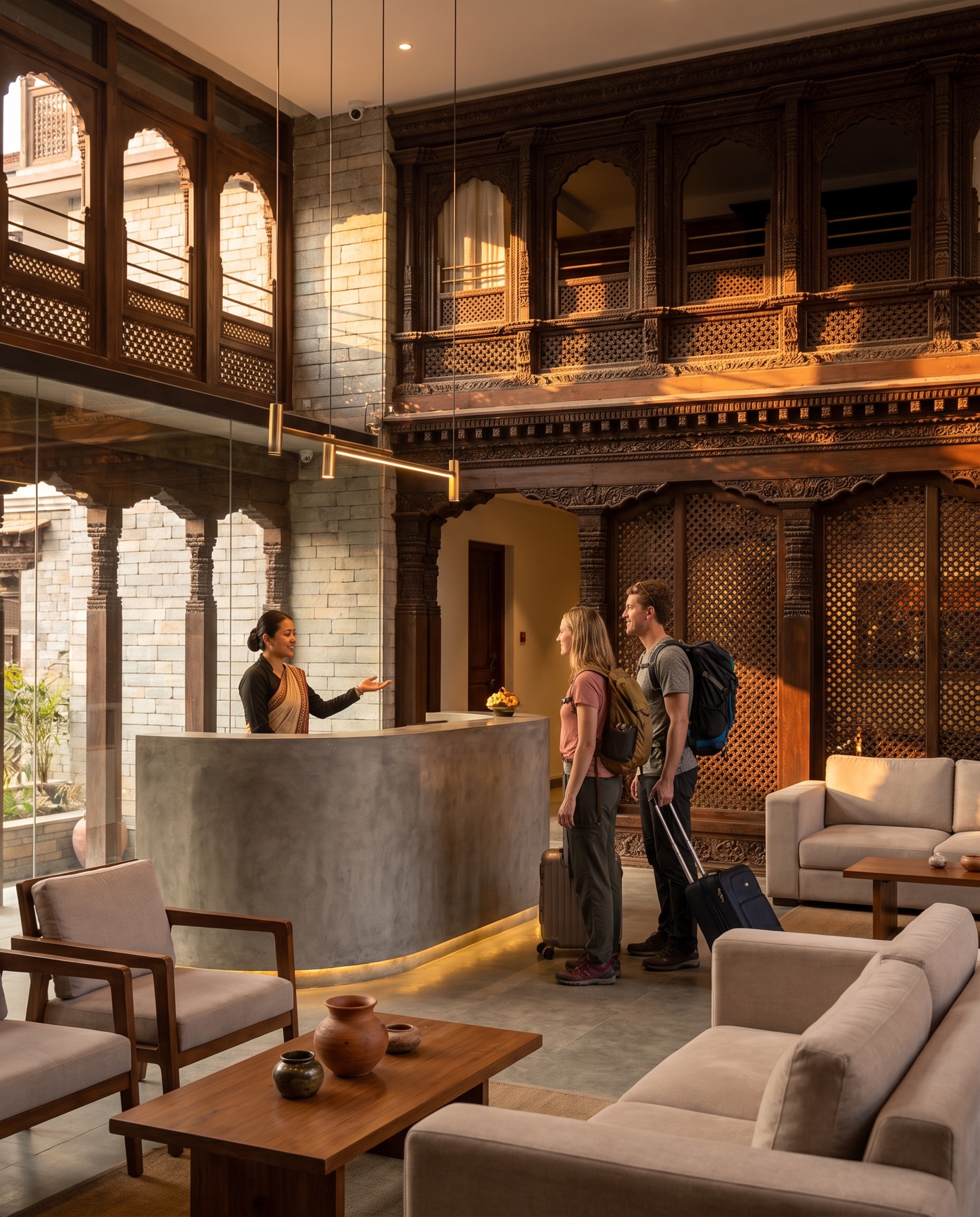 Hotels, resorts, lodges and homestays
