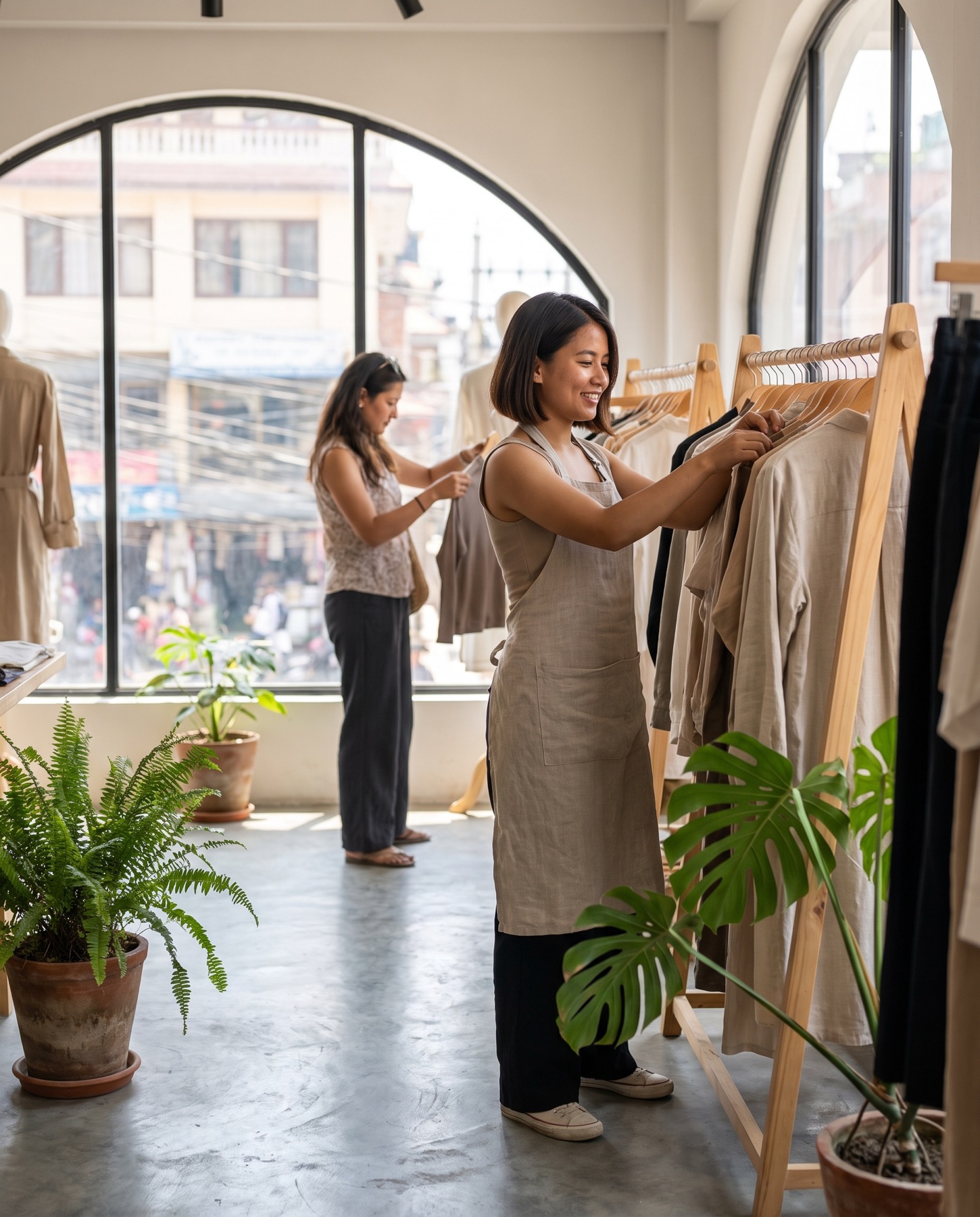 Boutiques, stores, online shops and local brands