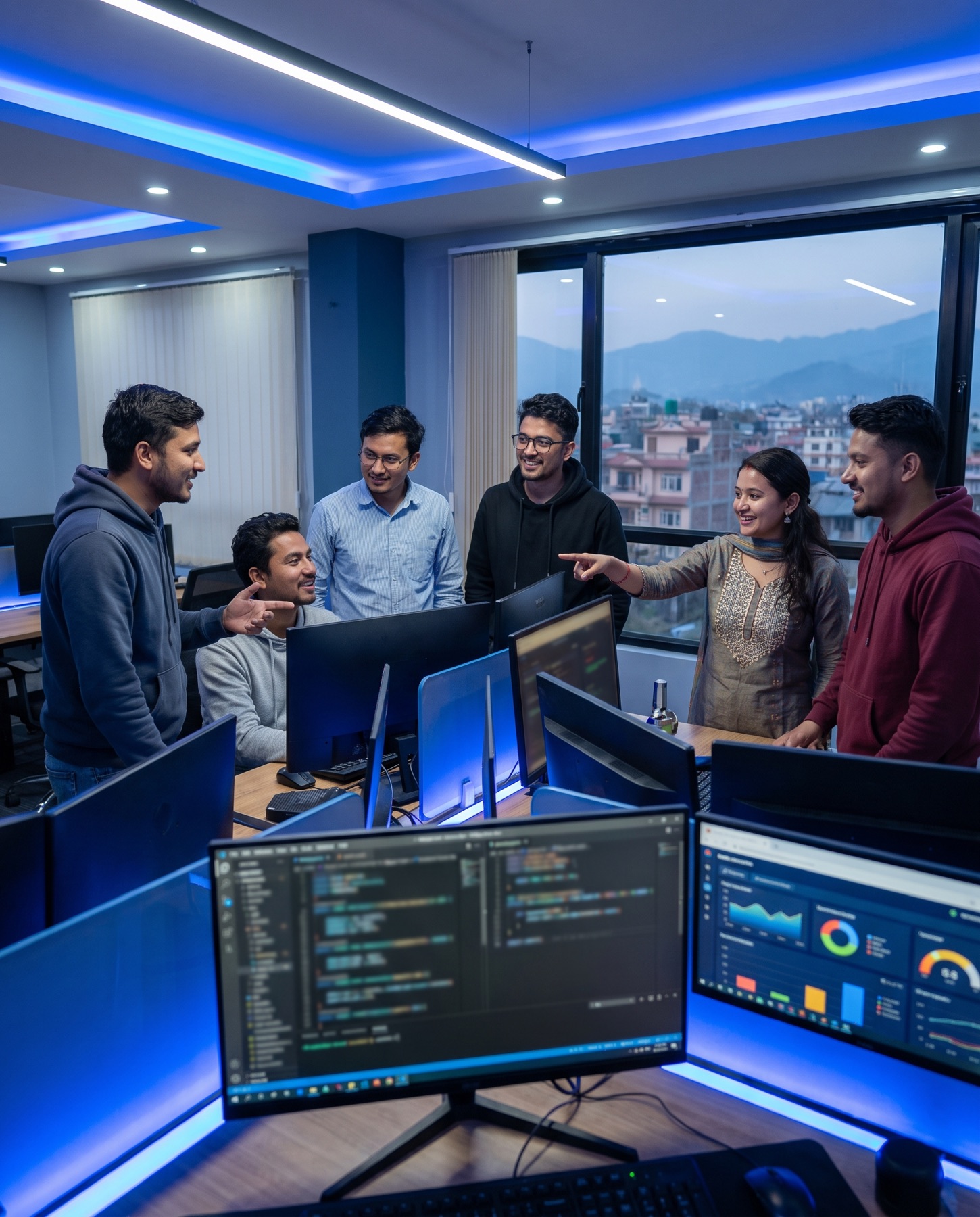 Software companies, SaaS startups, IT services and tech firms